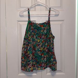 Anthropologie Floral Top